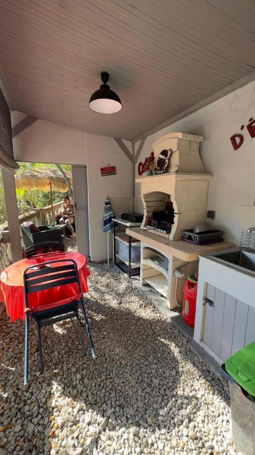 Chambre Independante Climatisee, Cuisine D'Ete, Piscine Sartène Esterno foto